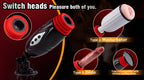 Stella - 2 in 1 Thrusting Heating Couples Sex Machine with Remote Control