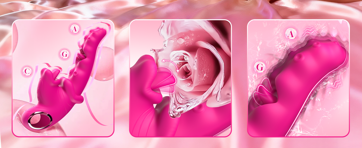 Soft Bite Club Dual-Mode Vibration & Tongue-Licking Vibrator