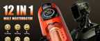 Heated Male Masturbator & Penis Pump — Upgraded 5-in-1 Male Sex Toy with 9 Built-in Modes