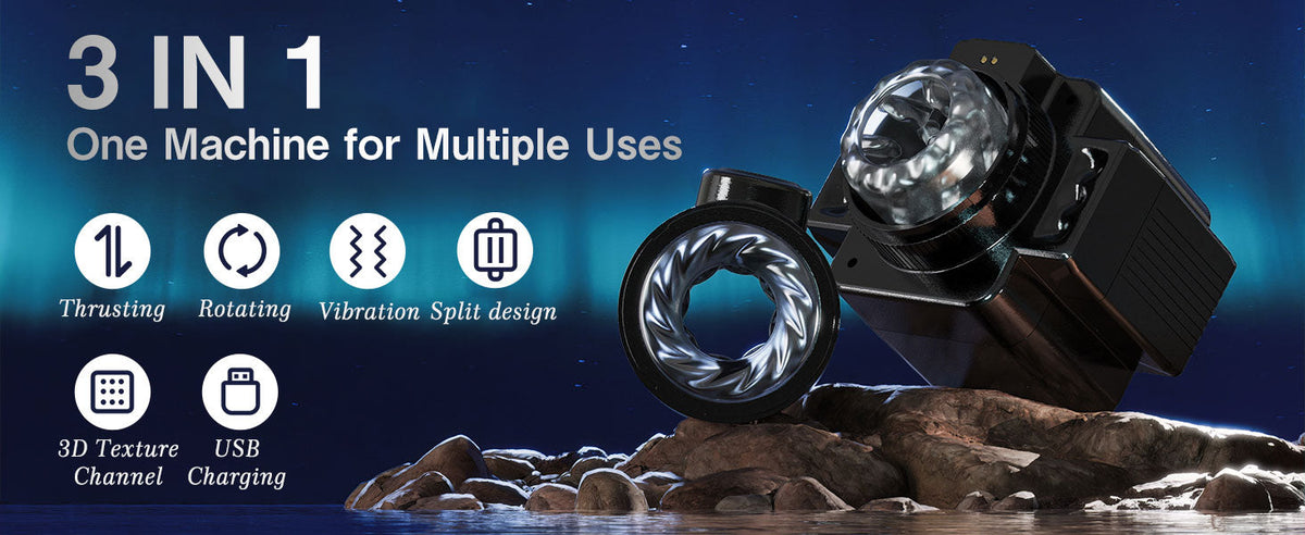 Croxton - Camera Shape Multifunctional Masturbator