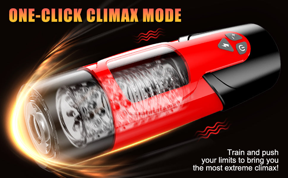 Hands-free Male Stroker Realistic Rotating Stroking Blowjob Machine