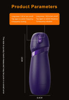 An ultra-realistic vaginal masturbator featuring 9 vibration and suction modes, delivering a 3D tactile sensation.