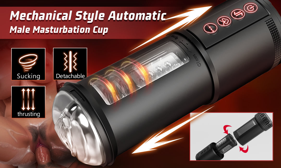 Eder - Automatic Sucking Thrusting Detachable Masturbator