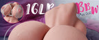 Angelina - S-Curve Realistic Torso Doll Large Bust & Round Hips Design Realistic Curves & Dual Entry 7.3KG Sex Doll