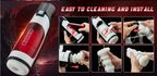 Mirabel - 320/Min One-Click Burst 8 Thrusting 10 Vibrating Masturbation Cup