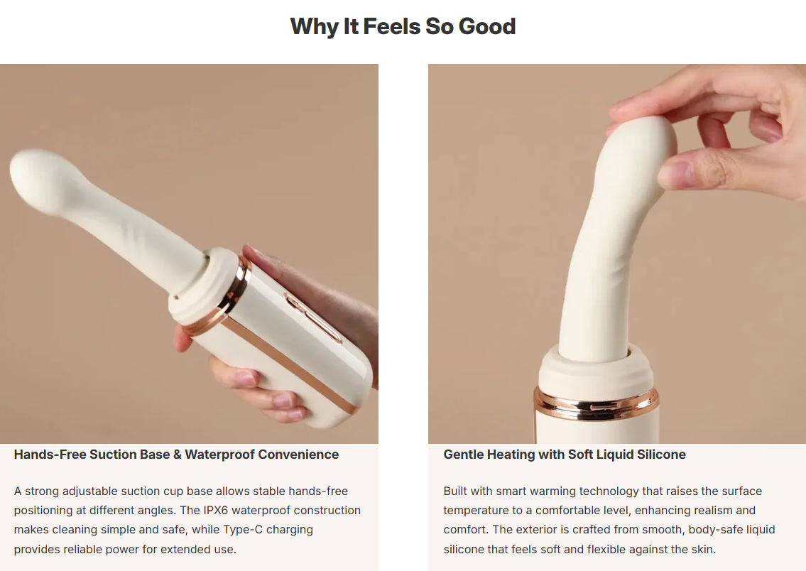 AutoThrust Pro App-Control Thrusting G-Spot Vibrator