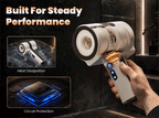 Raiden – Ergonomic Male Masturbator Non-Slip Arc Handle for Fatigue-Free Grip Durable Telescopic Rotation Motor