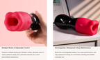 BeadGrip Licker Male Masturbator with Licking & Vibration