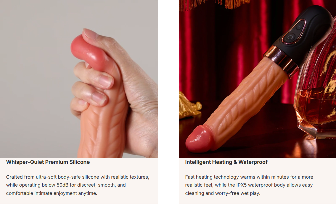 Raw Torque Heating S-Wave Dildo