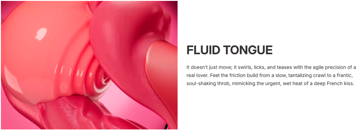 Venus Tongue & Wiggle Vibrator