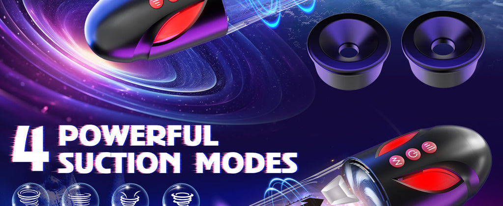 Penis Pump Sex Toy for Men - Penis Pump for Penis Enlargement with 4 Suction Modes & 4 Pressure Modes