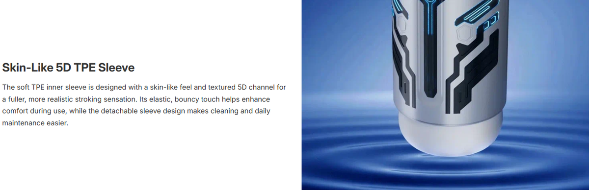 Venom 7 Suction & Vibration Modes Male Masturbator