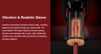 ThrustMax Hands-Free Automatic Masturbator Cup with Stand