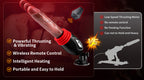 Stella - 2 in 1 Thrusting Heating Couples Sex Machine with Remote Control