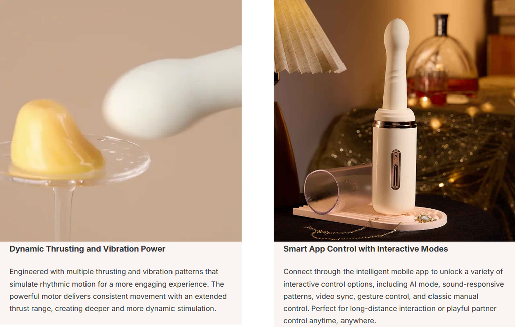 AutoThrust Pro App-Control Thrusting G-Spot Vibrator