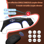 10 Vibrating Cock Ring with G-spot Stimulation and Remote Control