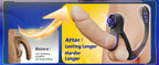 Double Penis Ring Stimulate Erection 10X Vibrating Cock Ring