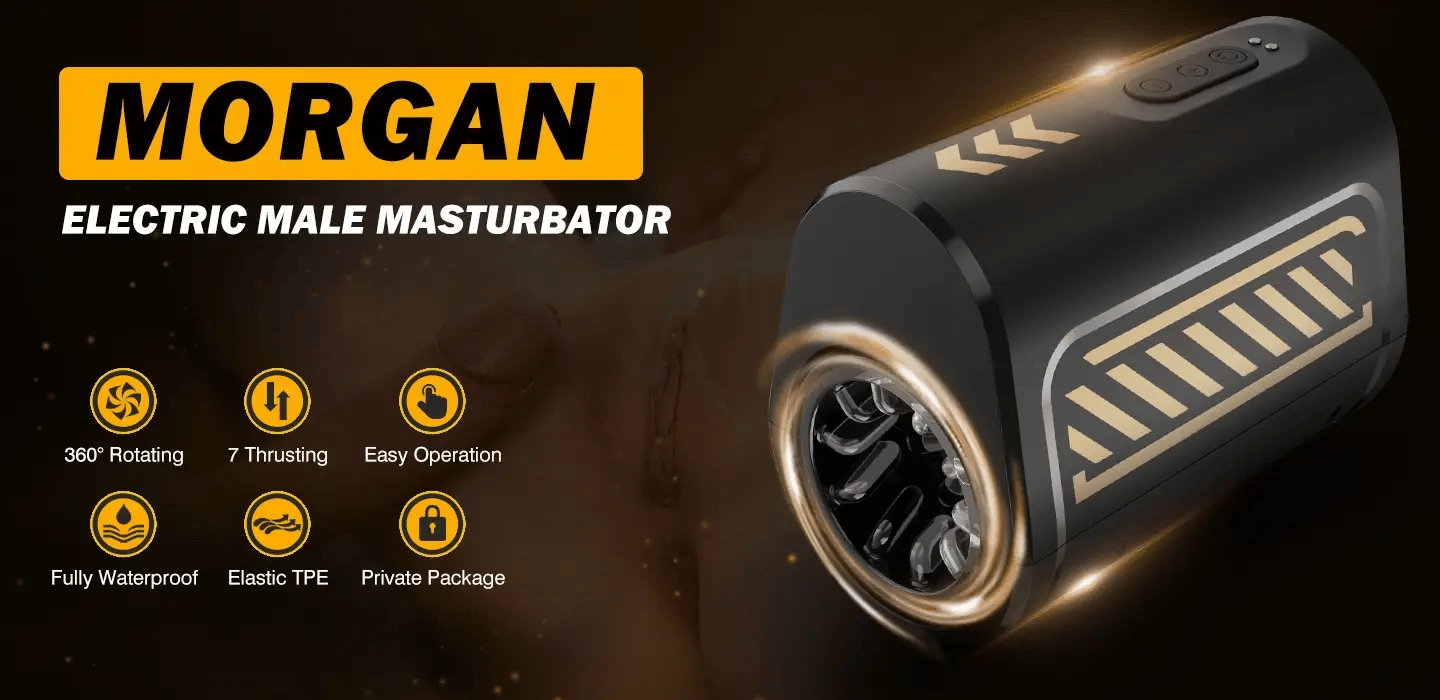 Morgan - Thrusting Rotating Masturbation Cup