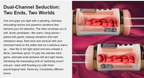 Throb - Dual-End Vibrating Stamina Trainer Edging Delay & Endurance Builder Male Masturbator