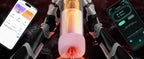 4-in-1 Penis Pump Sex Toy for Men Masturbator, App-Controlled Manual & Automatic Electric Vacuum Pump with 4 Training Modes & 8 Suction Levels, Penis Pump with 6 Penis Rings