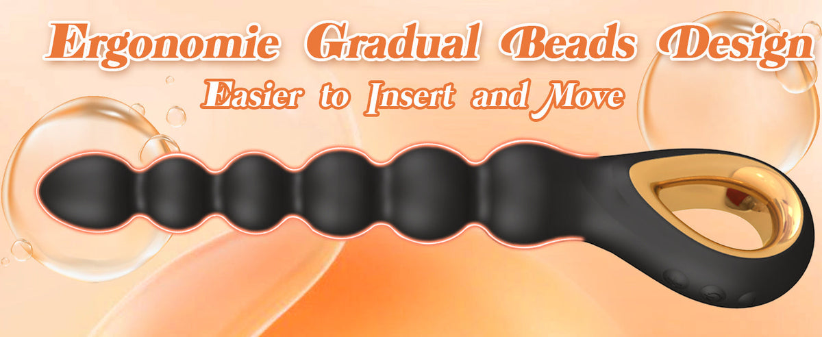Beadwave 10x Modes Prostate Massager Flexible Anal Beads