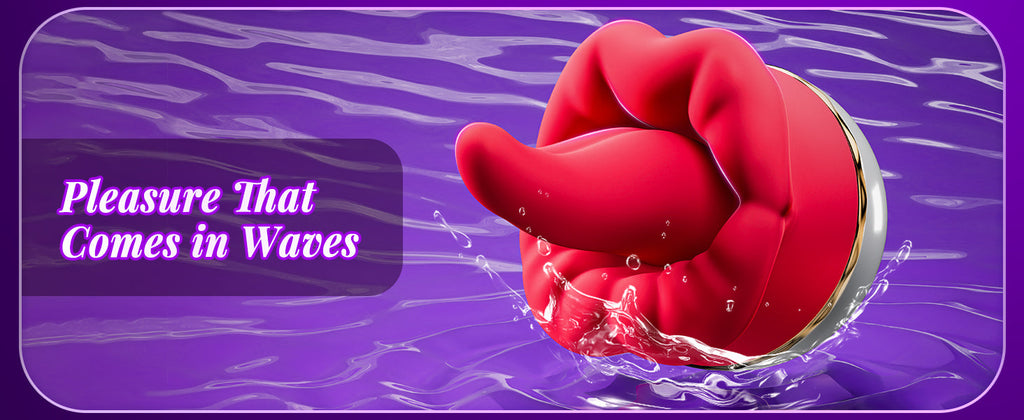Silk Teaser Rose Tongue Vibrator
