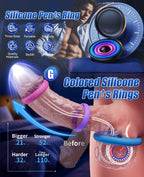 PowerLoop Colored Silicone Cock Ring Set