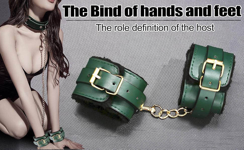 Master Series Hook Up 12-piece Plush Bondage Set