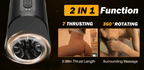 Morgan - Thrusting Rotating Masturbation Cup