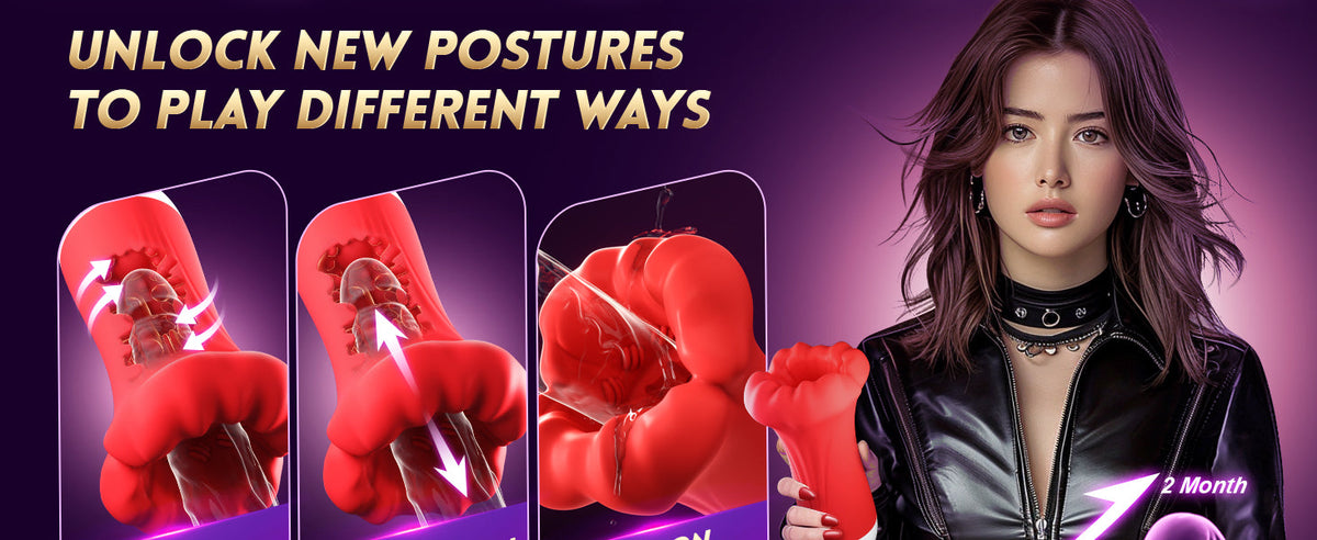 9X Training Stroker with App Remote Control Penis Vibrator