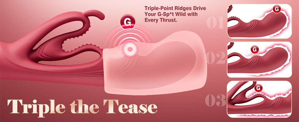 3 in 1 Buniva Rabbit Vibrator Sex Toys for Women