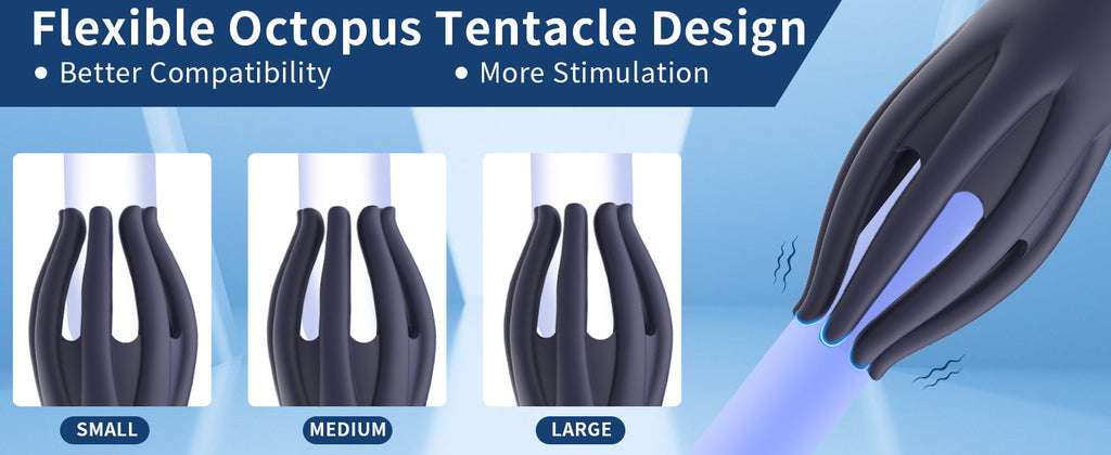 10X Vibration 3-in-1 Penis Massager for Masturbation Prolong Endurance and Massage
