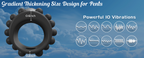 10X Vibrating Penis Enhancer Sleeve Cock Ring