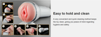 Leten - Squeezing Sucking Sex Toy Vegina Pocket Pussy Vibrating Penis Massager Male Masturbator