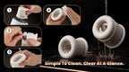 Raiden – Ergonomic Male Masturbator Non-Slip Arc Handle for Fatigue-Free Grip Durable Telescopic Rotation Motor