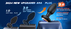 Anal Toys Anal Plug with 7 Rotation & 7 Vibration Anal Vibrators