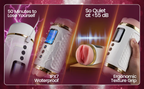 Throb - Dual-End Vibrating Stamina Trainer Edging Delay & Endurance Builder Male Masturbator
