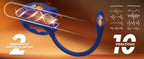 3 in 1 Penis Vibrator Male Masturbator with Detachable Butt Plug and Cock Ring