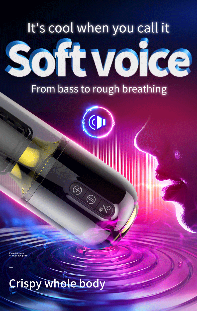 Blowjob Machine 3 Speeds 8 Modes Rotating Thrusting for Beginner
