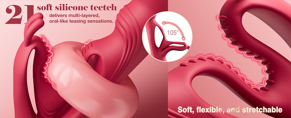 3 in 1 Buniva Rabbit Vibrator Sex Toys for Women