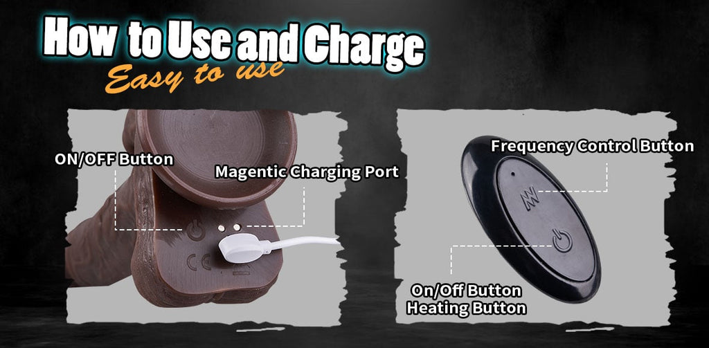 Swing Thrusting with Heating Modes 1:1 Lifelike Upgraded Licking Dildo