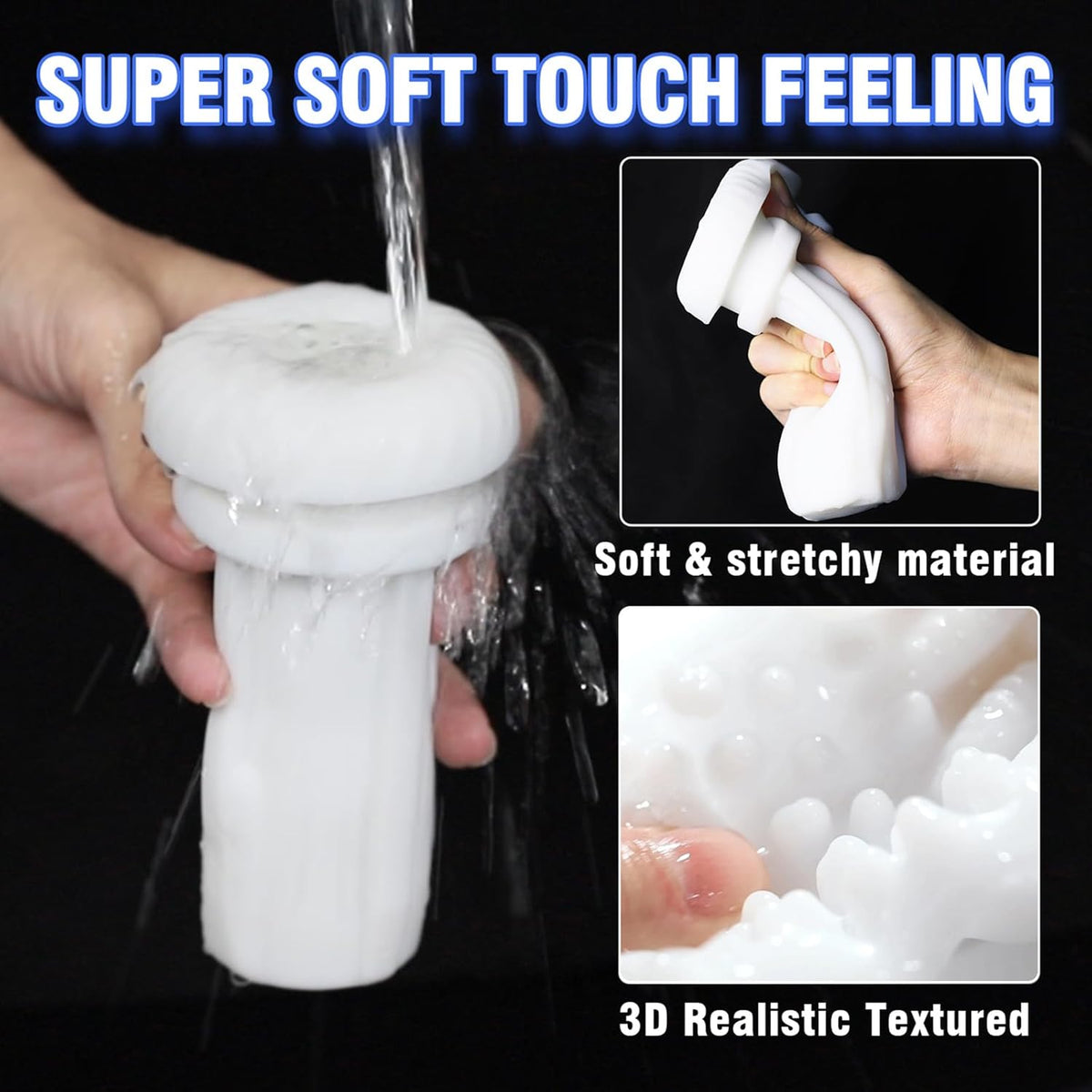 7 Vibrating & 5 Sucking Thrusting LCD Display Automatic Male Masturbator
