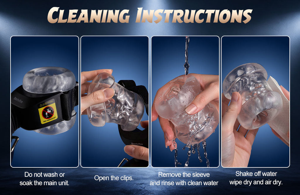 Hazel - Wearable Male Masturbator 3-in-1 9 Thrusting Rotating Vibrating Sex Toy for Men Stroker