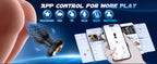 Anal Toys Anal Plug with 7 Rotation & 7 Vibration Anal Vibrators