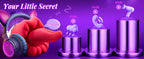 Silk Teaser Rose Tongue Vibrator