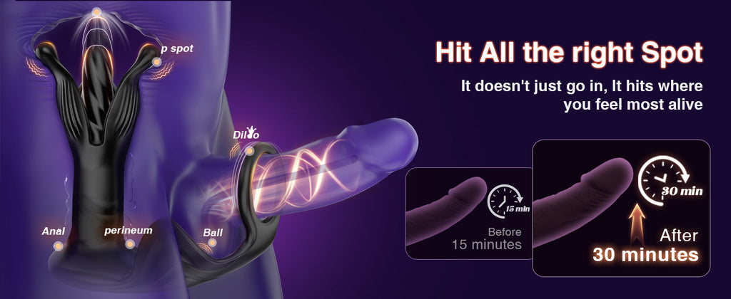 9 Tension Shock Flapping Prostate Massager Anal Toys