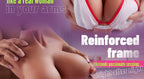 Raina Hayes 7.72 lbs Naughty Nurse Sex Torso with Dual-Grip Stable Skeleton