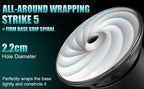 9 Suction Modes & Powerful Vibration 2.8x Wide Sleeve Electric Male Masturbator Cup