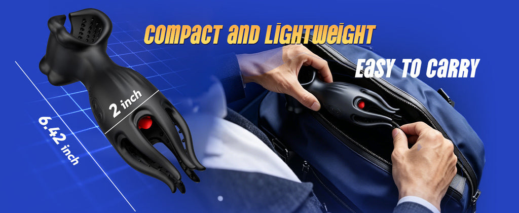 9X Licking Vibrating Double-Ended Penis Trainer 360° Wrapped Stimulation Male Masturbator