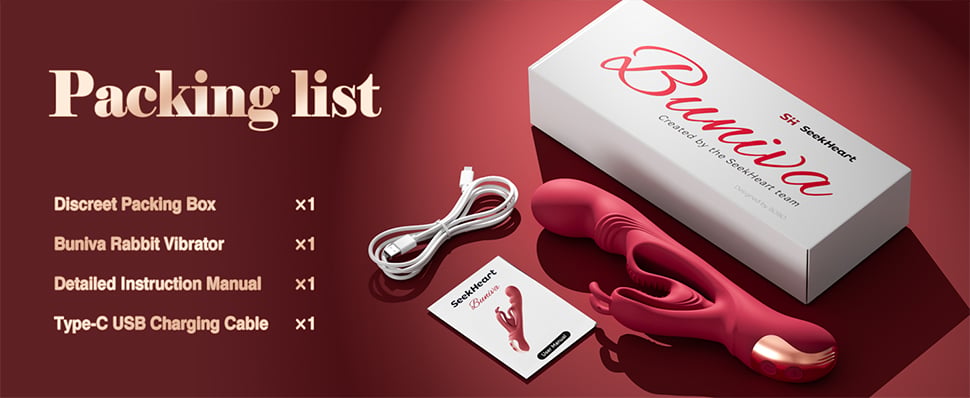 3 in 1 Buniva Rabbit Vibrator Sex Toys for Women